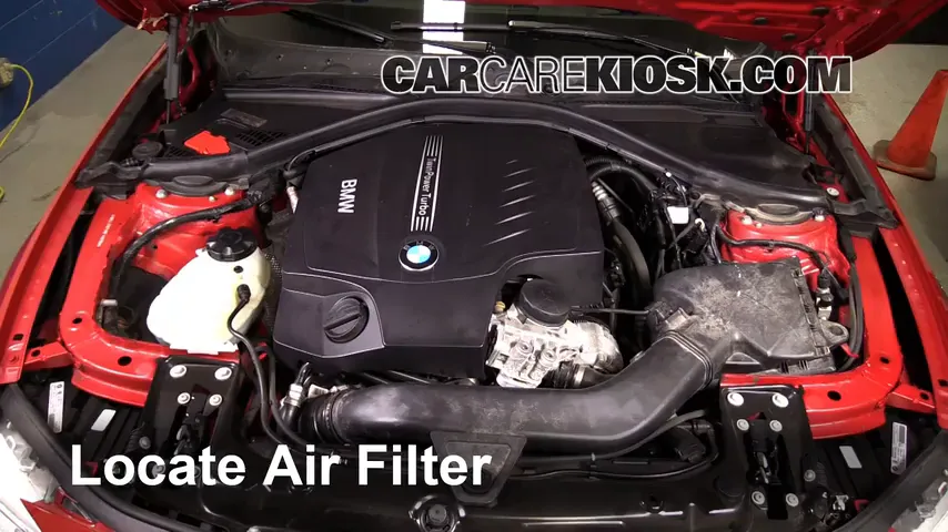 2013 BMW 335i xDrive 3.0L 6 Cyl. Turbo Sedan Air Filter (Engine)